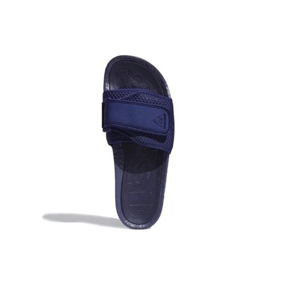 NEW Kid\'s Size 05 ADIDAS Pharrell x Boost Slides \'Night Sky\' Silpper Blue FY6142 main image 4